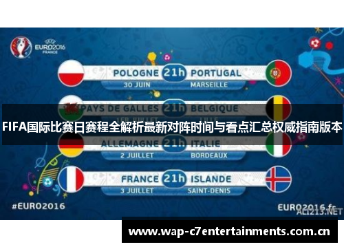 FIFA国际比赛日赛程全解析最新对阵时间与看点汇总权威指南版本